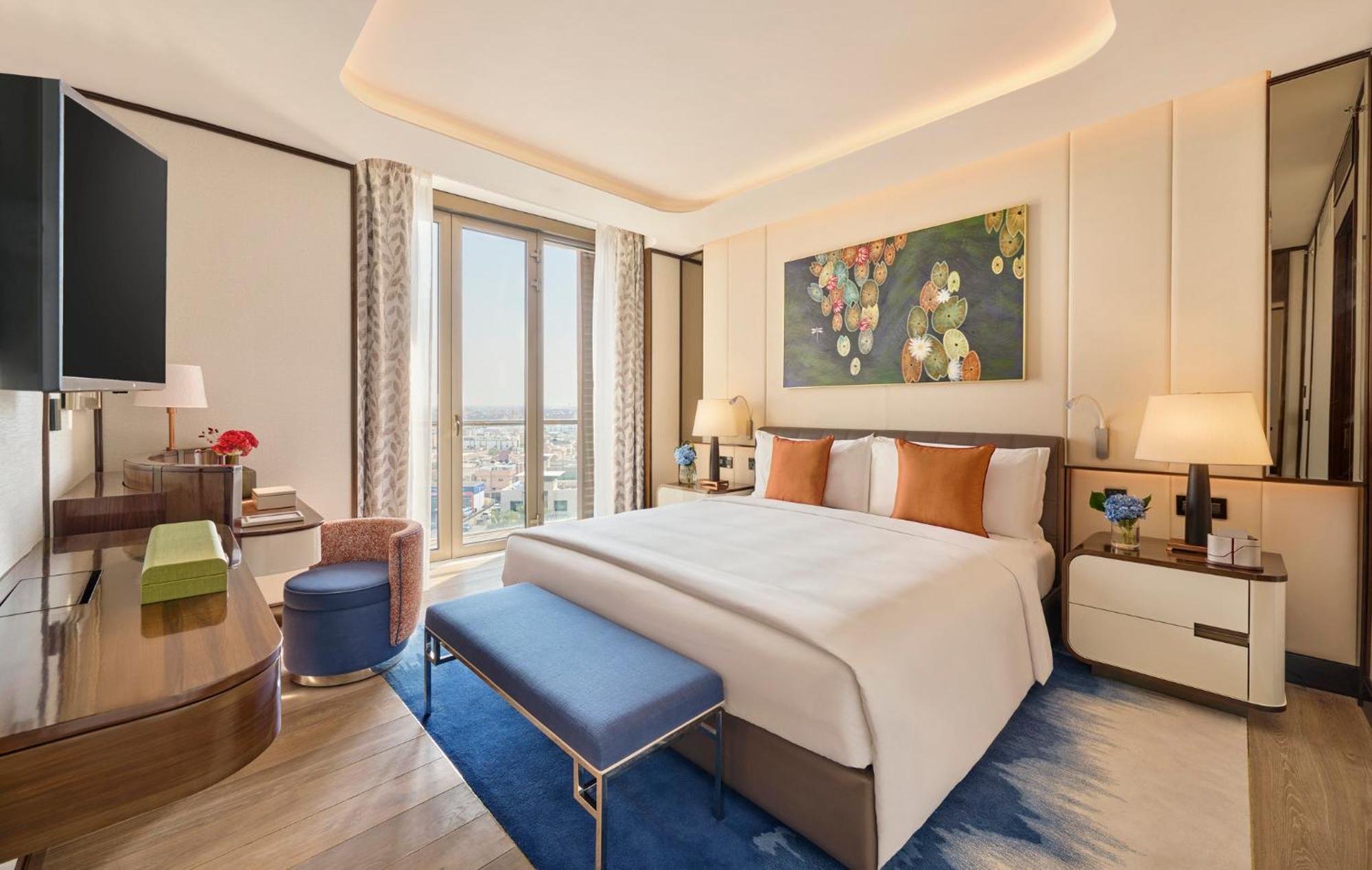 โรงแรมอัล ไฟซาเลียห์ ริยาดห์ ภายนอก รูปภาพ A bedroom at the hotel